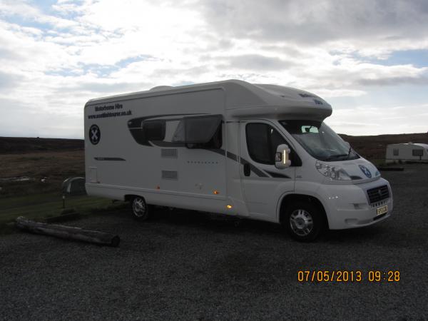 Wild camping & Caravan Parks with a Motorhome